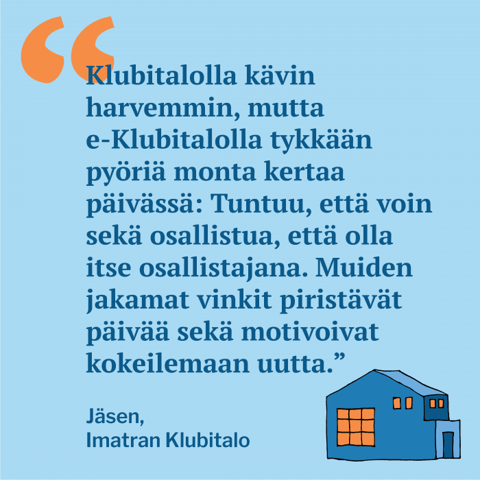 E-Klubitalo testimoniaali