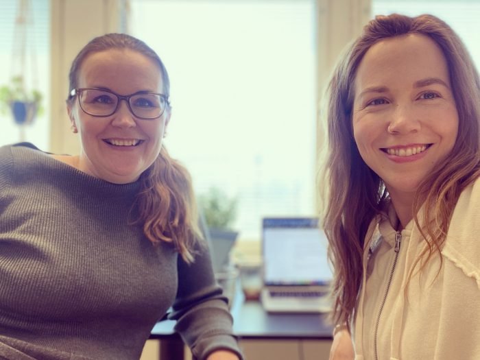 Suomen Klubitalot ry:n työntekijät Peppi ja Päivi 